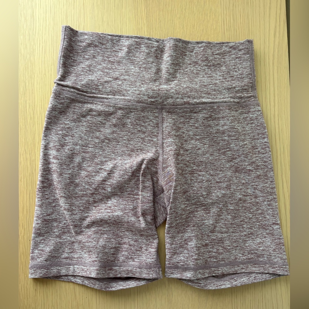 EUC medium M Ritzka, biker shorts, athletic purple Grey marl